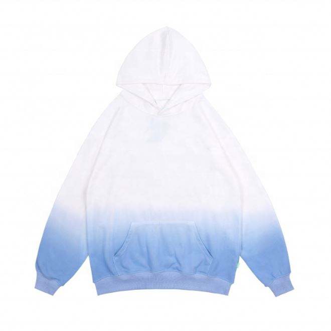Producent OEM Dostosowana, gradientowa, swobodna, niestandardowa bluza Bluzy z kapturem w dużych rozmiarach Męskie bluzy z kapturem