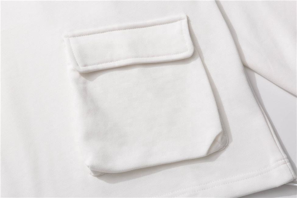 Producent OEM Męska bluza z kapturem w jednolitym kolorze Prosty, wygodny sweter z kieszeniami