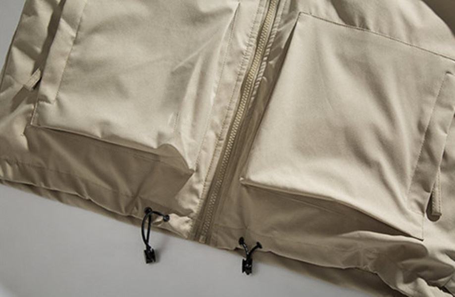 Nh&agrave; sản xuất OEM Quần &aacute;o độn b&ocirc;ng d&agrave;nh cho nam giới t&ugrave;y chỉnh &Aacute;o kho&aacute;c cotton c&oacute; mũ tr&ugrave;m đầu c&oacute; t&uacute;i lớn ba chiều m&agrave;u trơn