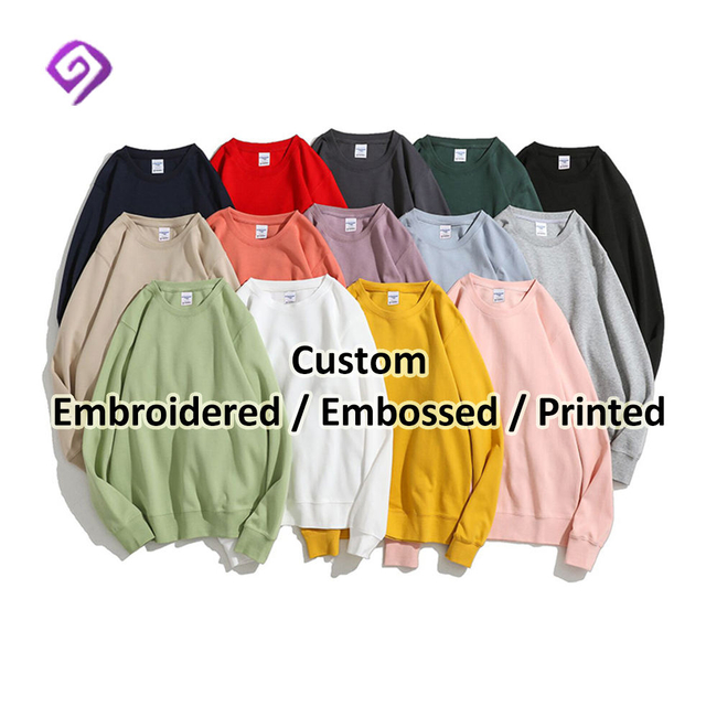 Dropshipping V&yacute;robce Velkoobchodn&iacute; dodavatel Soukrom&aacute; etiketa Vlastn&iacute; dopis Vyš&iacute;v&aacute;n&iacute; Potisk Crew Neck P&aacute;nsk&eacute; mikiny
