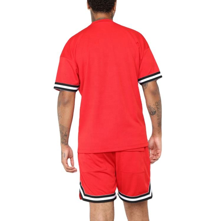 OEM Factory Custom Color M&aelig;nd Blank 2 stykke kort og T-shirt s&aelig;t