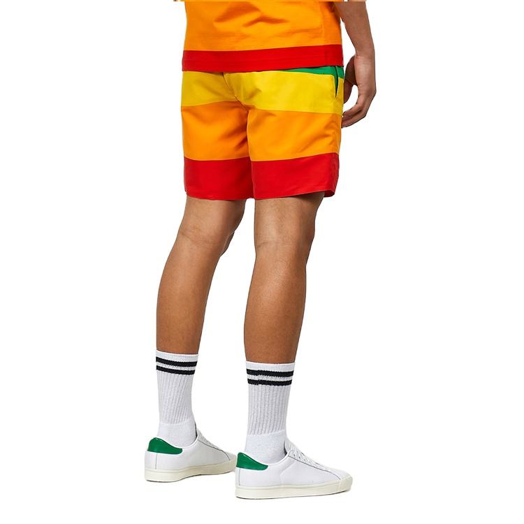 OEM 100 % polyesteria miesten v&auml;riset shortsit Custom Rainbow shortsit