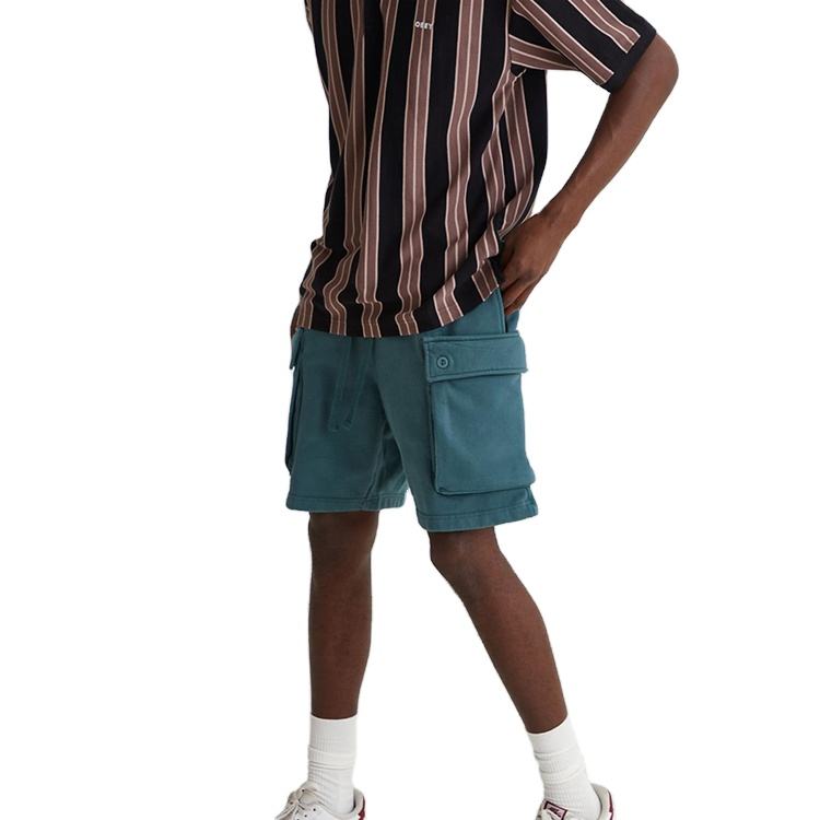 Sommer T&oslash;j til m&aelig;nd Designer Shorts Custom polyester Fleece Cargo Sweat Shorts
