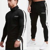 Projektanci Producenci Slim Fit Poliester Chłopcy Gym Sport 2 sztuki Niestandardowa etykieta Męskie dresy
