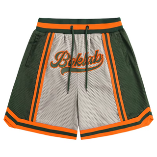 Pantalones cortos para hombre corrientes del verano para hombre del baloncesto de encargo de los pantalones cortos del baloncesto de los deportes de los pantalones cortos