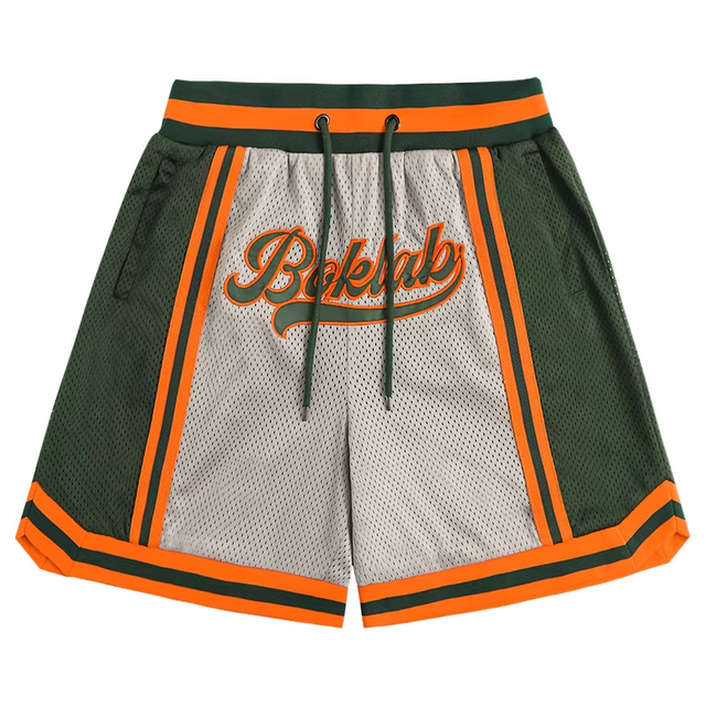 Pantalones cortos para hombre corrientes del verano para hombre del baloncesto de encargo de los pantalones cortos del baloncesto de los deportes de los pantalones cortos