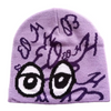 Vlastn&iacute; velkoobchodn&iacute; logo Vysoce kvalitn&iacute; Beenies Prodejce Skull Print Jacquard Zimn&iacute; v&yacute;robci Čepice Čepice