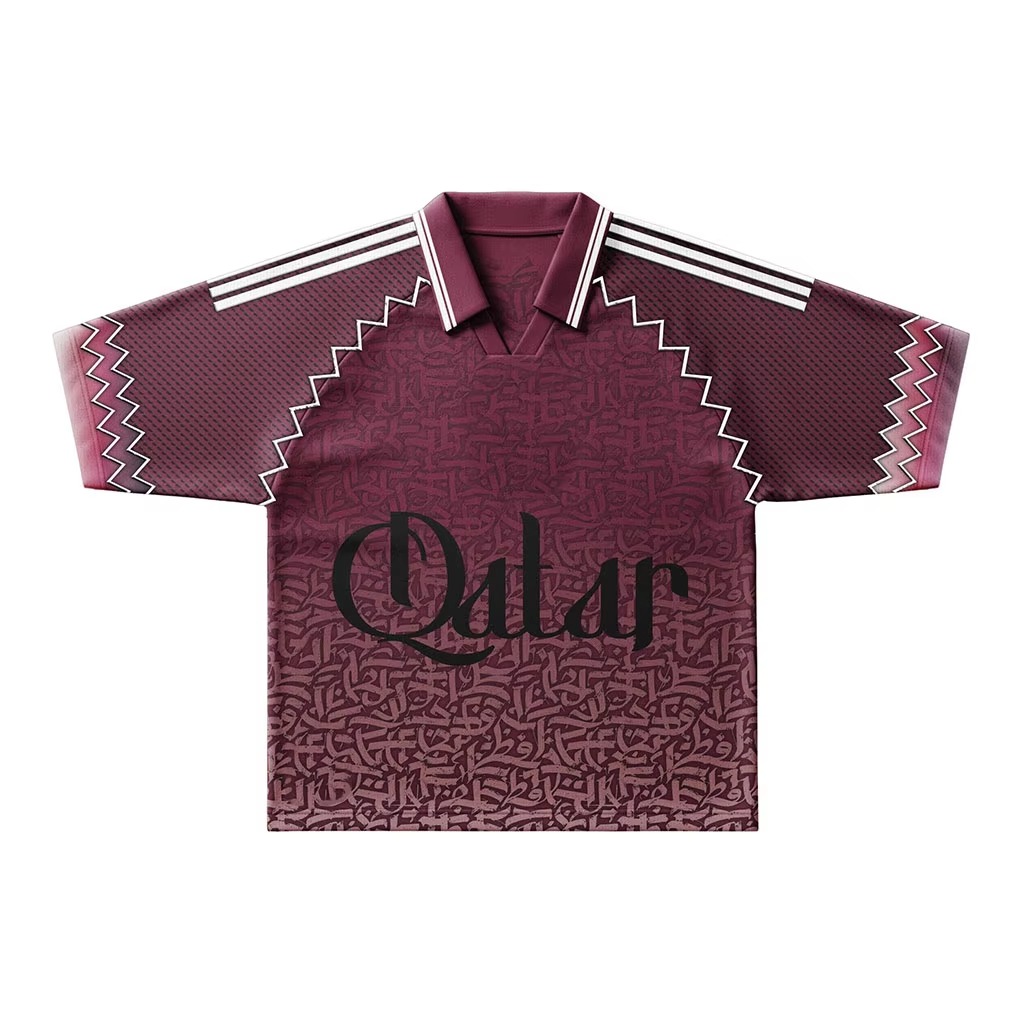 Custom Color-Blocked Piping Design Streetwear Retro fotbalov&aacute; trička Customized Logo Oversized Camisas De Futbol Soccer Shirts