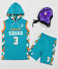 Custom Full Sublimation Print Compression American 7v7 Jersey Set Hihaton huppari 7v7 Jalkapallo univormu Valmistaja
