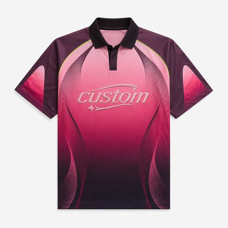 Fabricante de ropa, camiseta de f&uacute;tbol impresa por sublimaci&oacute;n personalizada, letras de marca, bordado 3D, cuello Polo, camisetas de f&uacute;tbol al por mayor