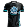 Camisa uniforme personalizada de servi&ccedil;o OEM logotipo da equipe de marca personalizada com impress&atilde;o sublimada camisetas esportivas