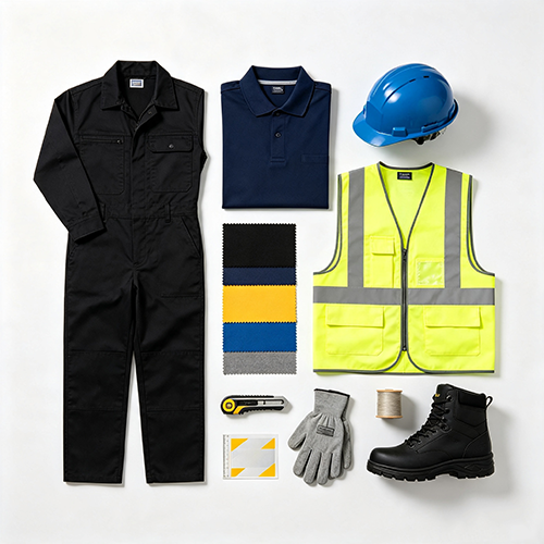 Ma&szlig;geschneiderte Fabrikarbeiteruniformen
