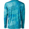 Sublimation Print Pockets Pfg Performance Vented Uv Protection အမျိုးသားများအတွက် အင်္ကျီလက်ရှည် စိတ်ကြိုက်လက်ကား Upf50 Camo ငါးဖမ်းရှပ်များ