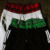 Pantalones de ch&aacute;ndal informales personalizados para hombre, pantalones de ch&aacute;ndal holgados acampanados a rayas de felpa francesa, pantalones holgados bordados de Hip Hop con cintura doble