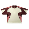 Benutzerdefinierte Streetwear-Retro-Fu&szlig;ball-T-Shirts im Farbblock-Paspeldesign. &Uuml;bergro&szlig;e Camisas De Futbol-Fu&szlig;ball-Shirts mit individuellem Logo