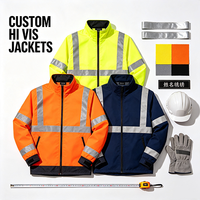 Jaket Hi Vis Tersuai untuk Kerja