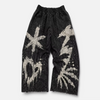 Vlastn&iacute; Acid Washed S&iacute;totisk Grafika Streetwear Tepl&aacute;ky Hezk&aacute; v&aacute;ha Elastick&yacute; pas Zoufal&yacute; lem Baggy Tepl&aacute;ky Unisex
